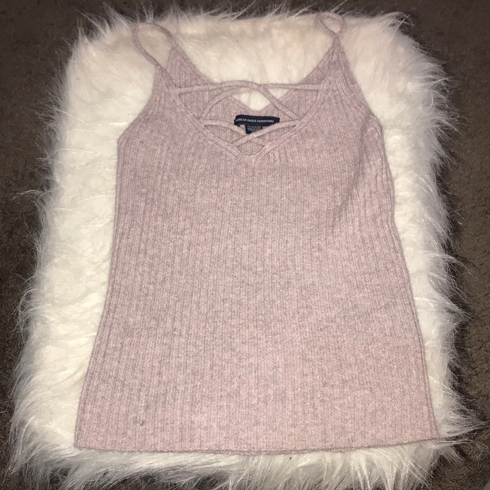 Purple/pink tank top